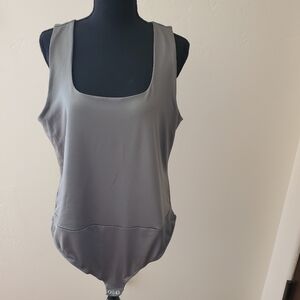 Nina Parker Gray Bodysuit